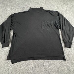 VTG Y2K CCI Custom‎ Club International by Van Heusen Pullover Mens XL Black 90s